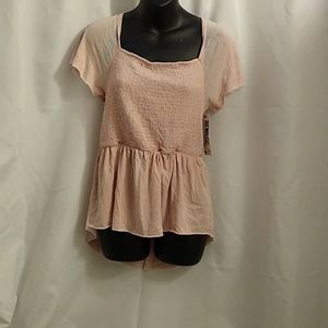 Rewash brand pink shirt